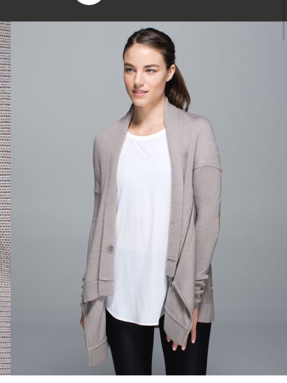 lululemon athletica Wrap It Up Wool Sweater